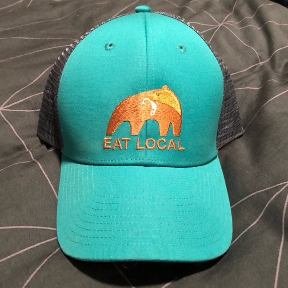 patagonia eat local hat